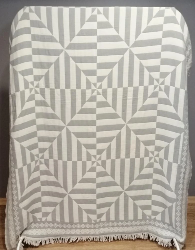 Современное и мягкое покрывало из 100 хлопка, покрывало для дивана или одеяла из Турции