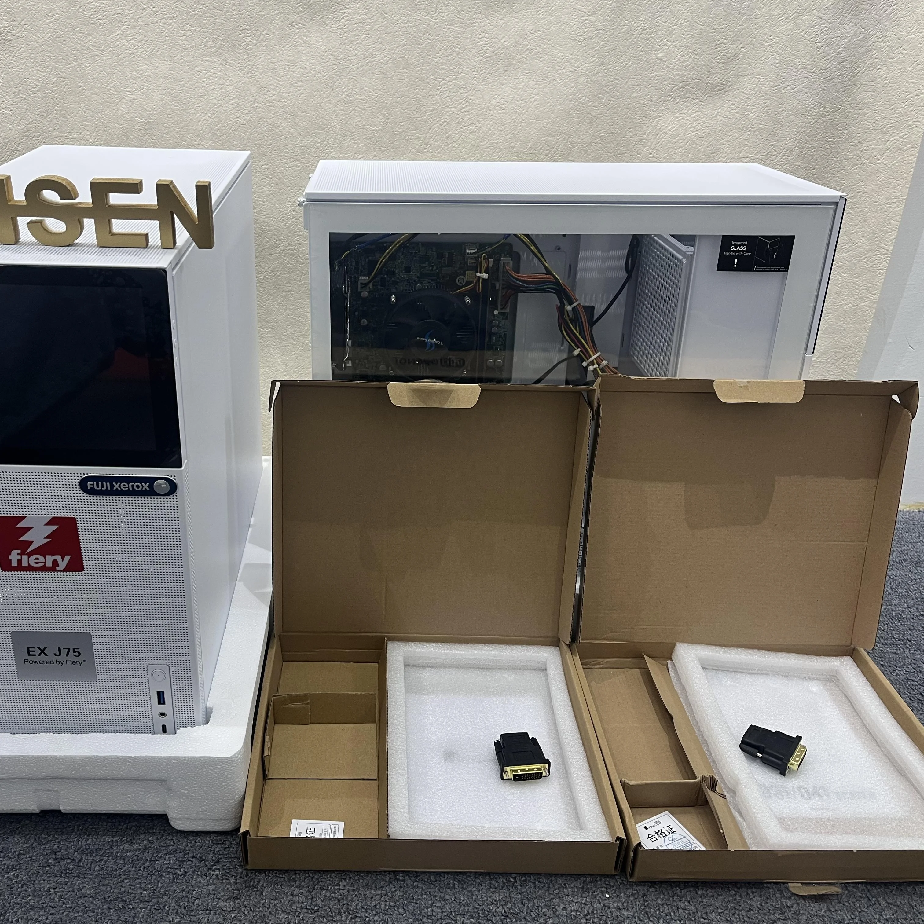 Original wire connect server C2100 C3100  Versant 80 V180 Copier machine for FujiFilm for Xerox fiery cable