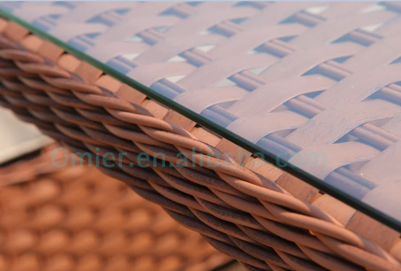 
Modern Balcony 5PCS Garden Outdoor Garden Poly Rattan Sectionals Patio Bistro Sets Sofa Setting Furniture 