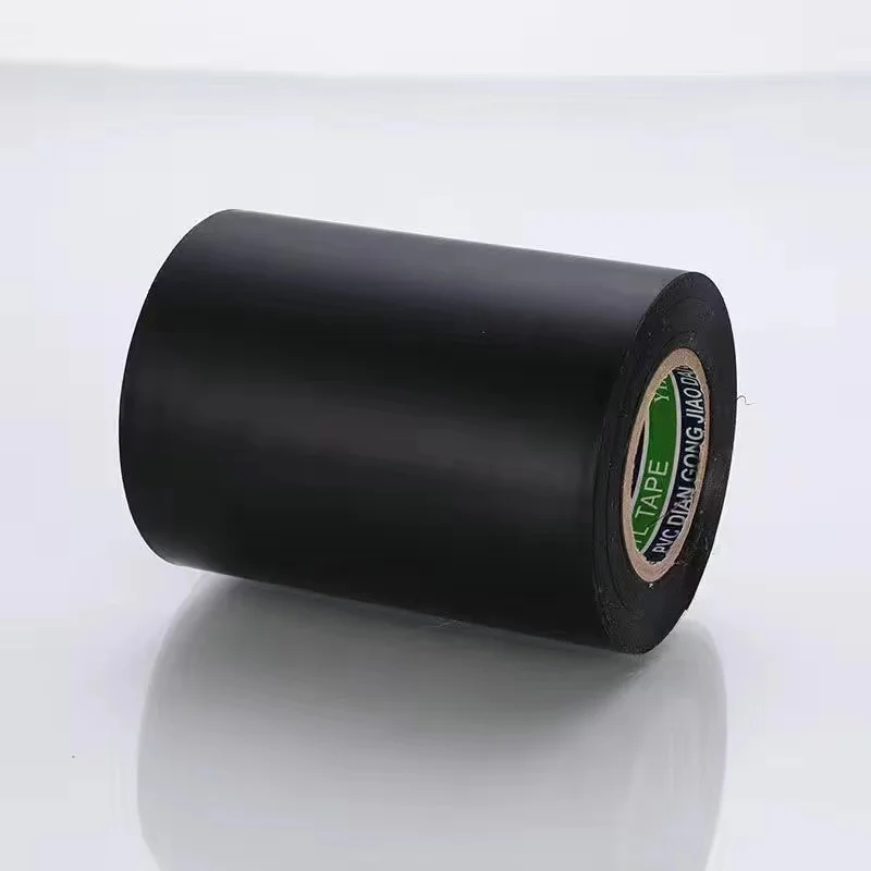 Black adhesive fabric high temperature wiring harness packaging tape is suitable for insulation protection of