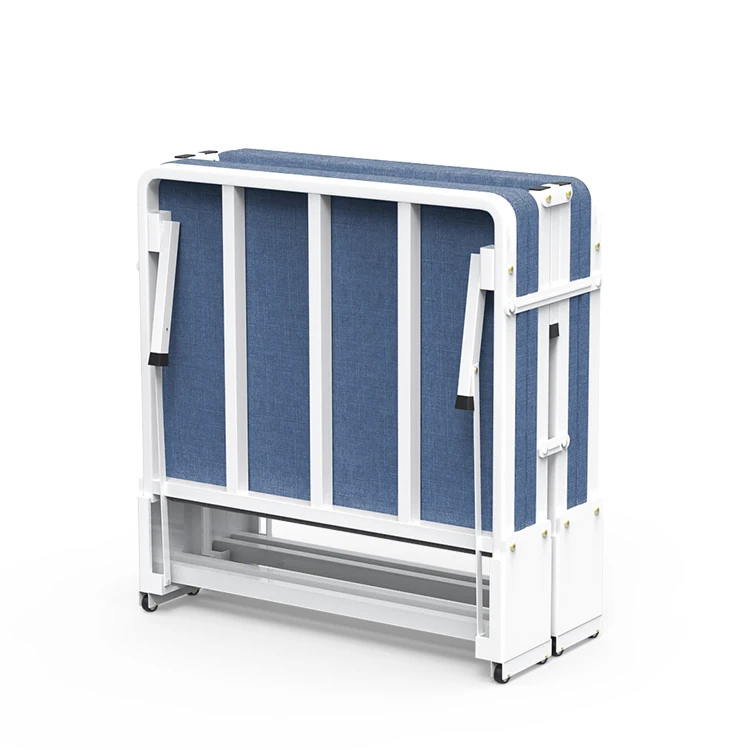 
Wholesale premier metal folding beds folding sofa beds with mattress armrest metal sofa cum bed 