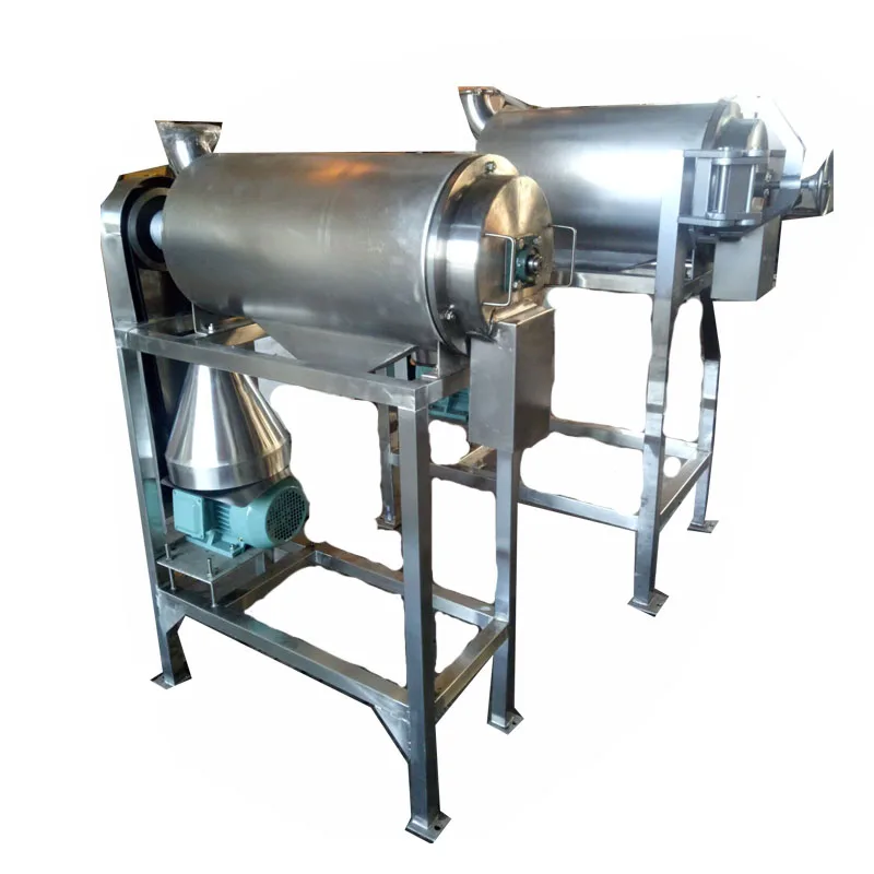 Stainless Steel Fresh Fruit Screw Press Juicing Machine Mango Grape Pulping Juice Machine Guava Juice Extractor Machine