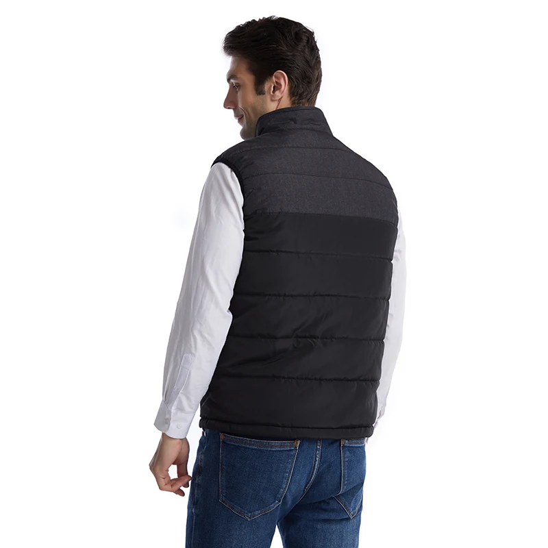 2021 Winter Unisex Carbon Fiber Control Outdoor Waistcoat Washable Usb Charging Heated