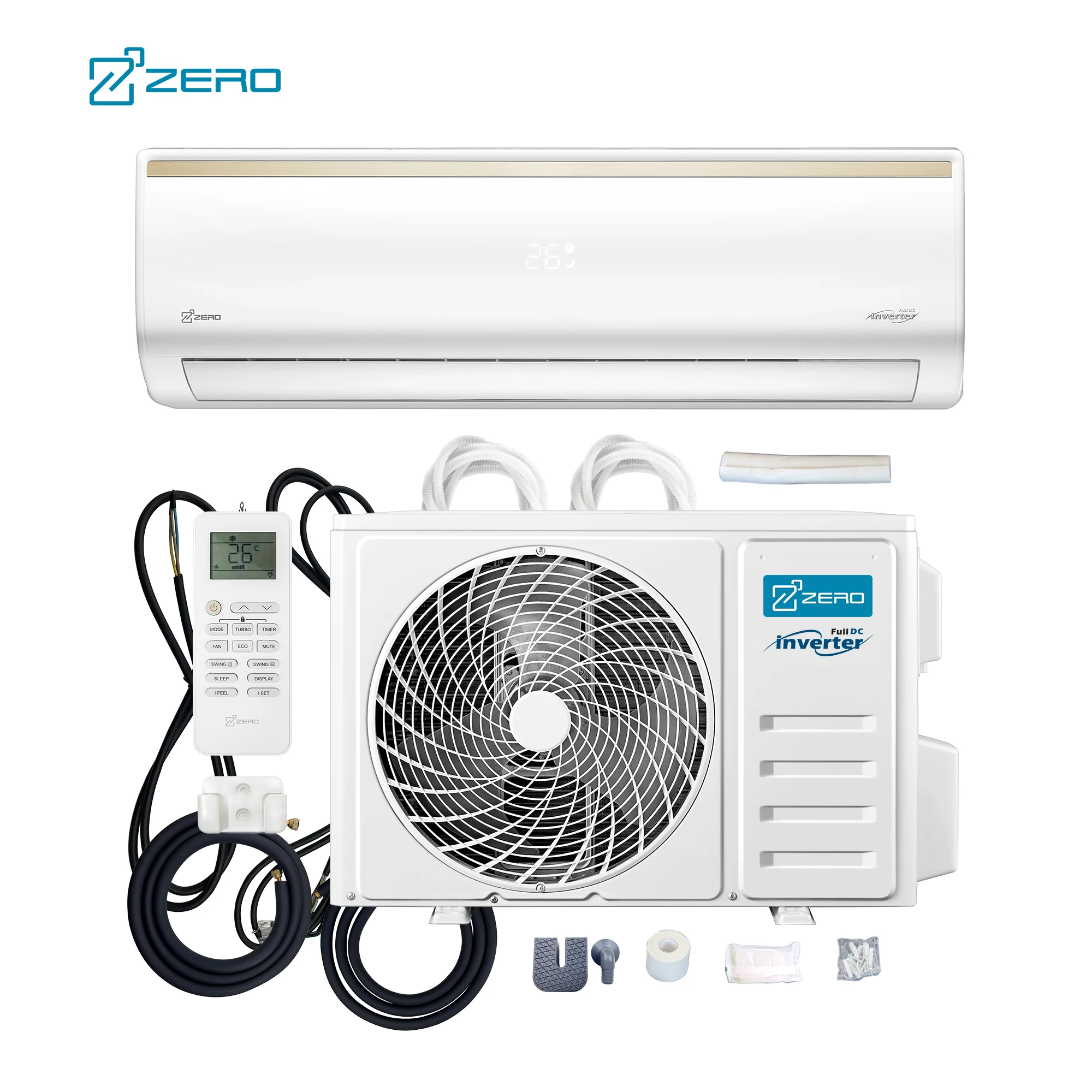 ZERO Z-cool 9000 12000 18000 24000 Btu мини-сплит Кондиционер тепловой насос дом Сплит блок кондиционера