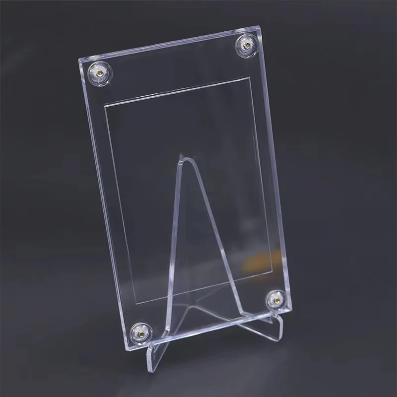 4 screw recessed card Baseball Football Basketball Hockey Sportscards Gaming Cards holder Trading Card Holder