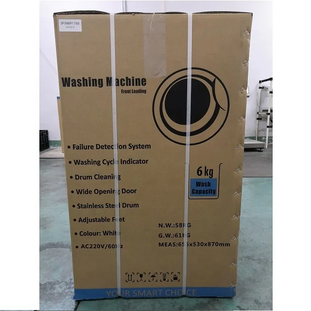 
220V 60HZ Electric Front Load Washing Machine 