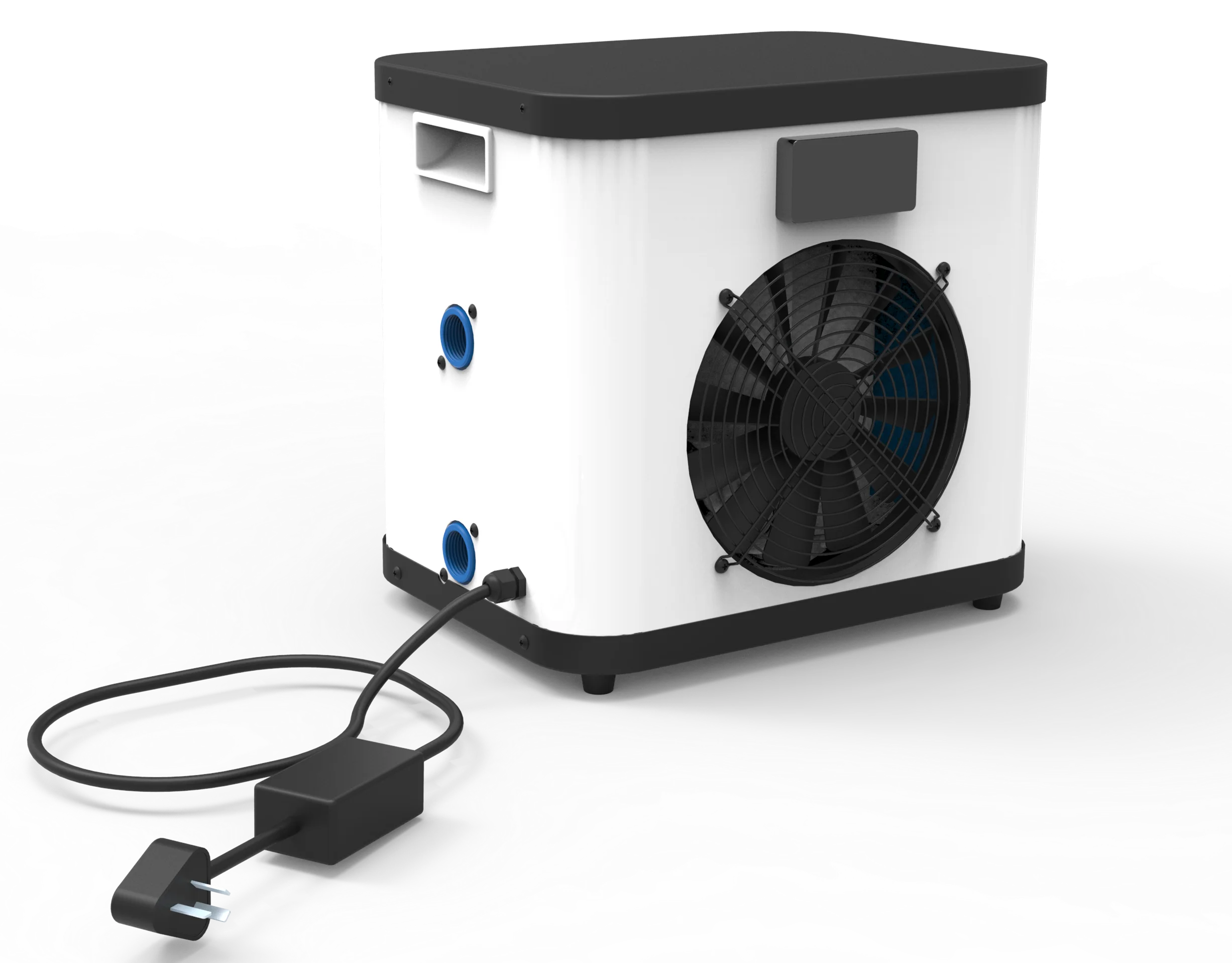 SolarEast R32 3 кВт 4 5 мини портативный источник воздуха воздух вода бассейн спа тепловой насос для подогрева бассейна