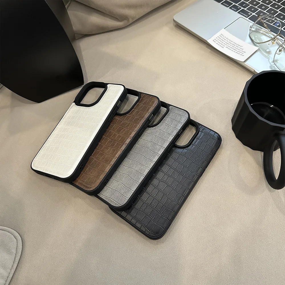Luxury Alligator Skin Protection Case 15 Phone Cases TPU 1.5MM Phone Cases For iPhone 15 Pro Max