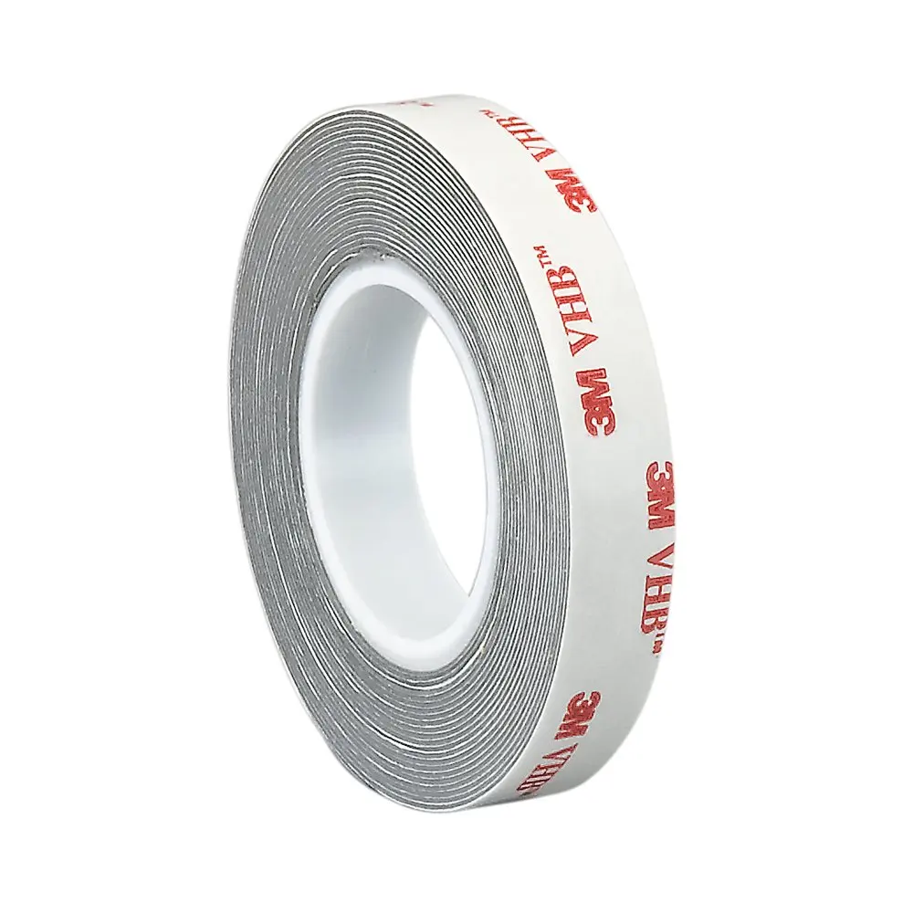 3m VHB RP25 Acrylic Foam Tape High Stick Gray Foam Double Side Tape Pressure Sensitive Adhesive Tape for Display and Signs
