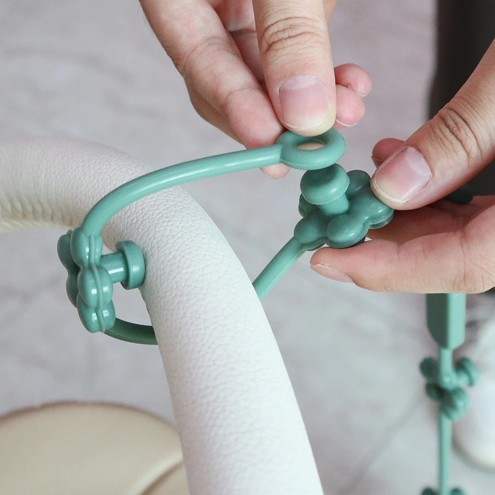 Melikey New Design Stretchable Anti-drop Baby Toy Strap Baby Toddler Toy Bottle Teether Harness Pacifier Strap