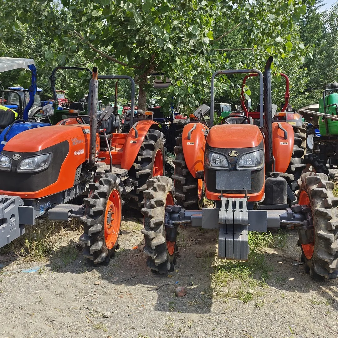 Kubota M704 70hp трактор 4x4 мини компактный экскаватор-погрузчик фронтальный погрузчик