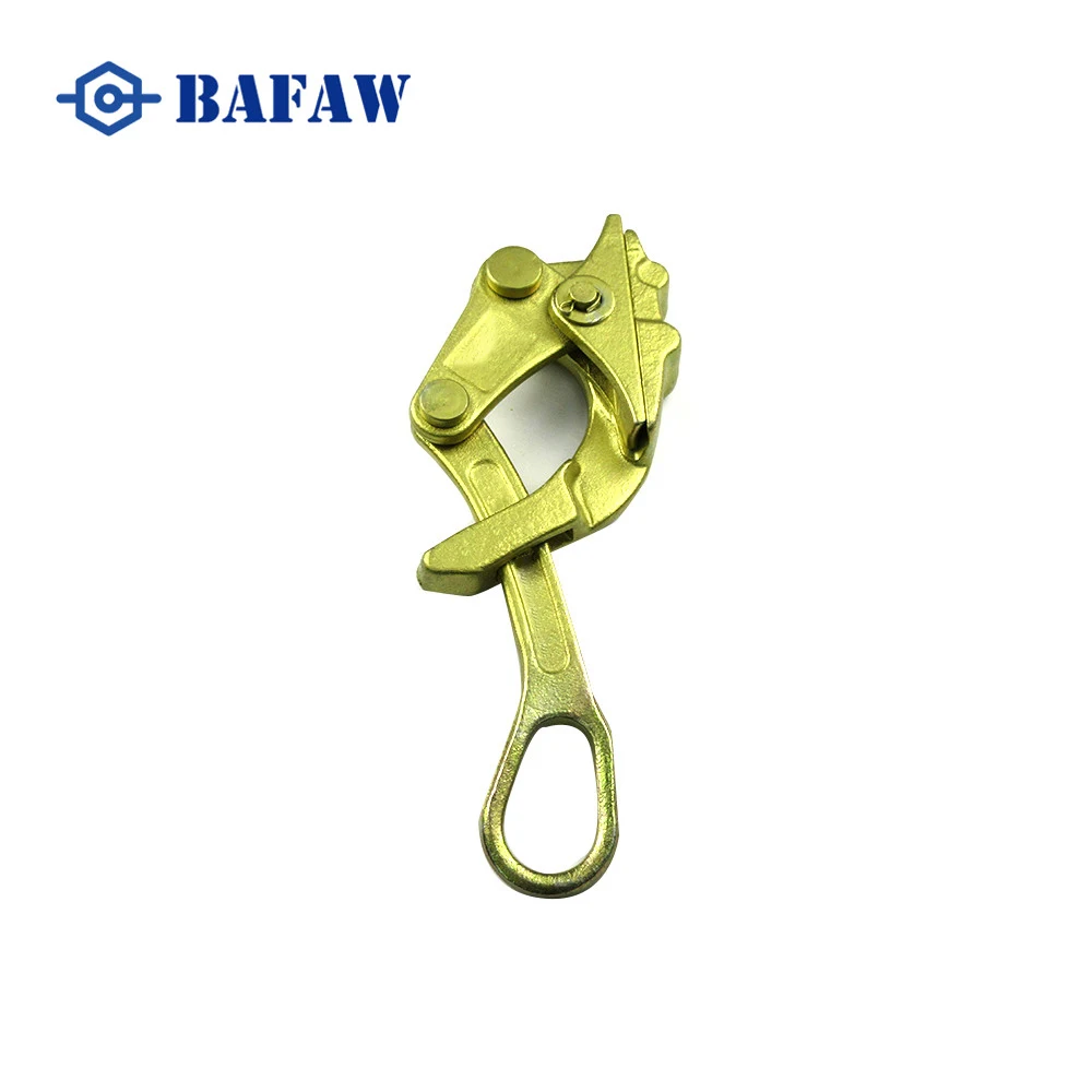  Cable Durable Earth Wire Grip Come Along Clamp Steel Pulling For Overhead Line