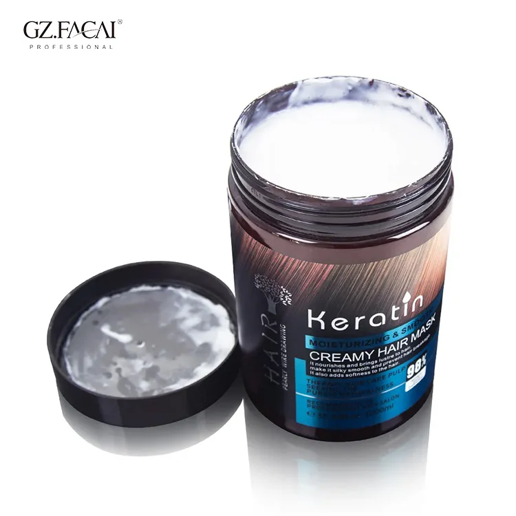 Wholesale Naturalness Organic Moisturizing Collagen Hair Mask Nourishes and Repairs Hair for Smooth and Softness 1000ml