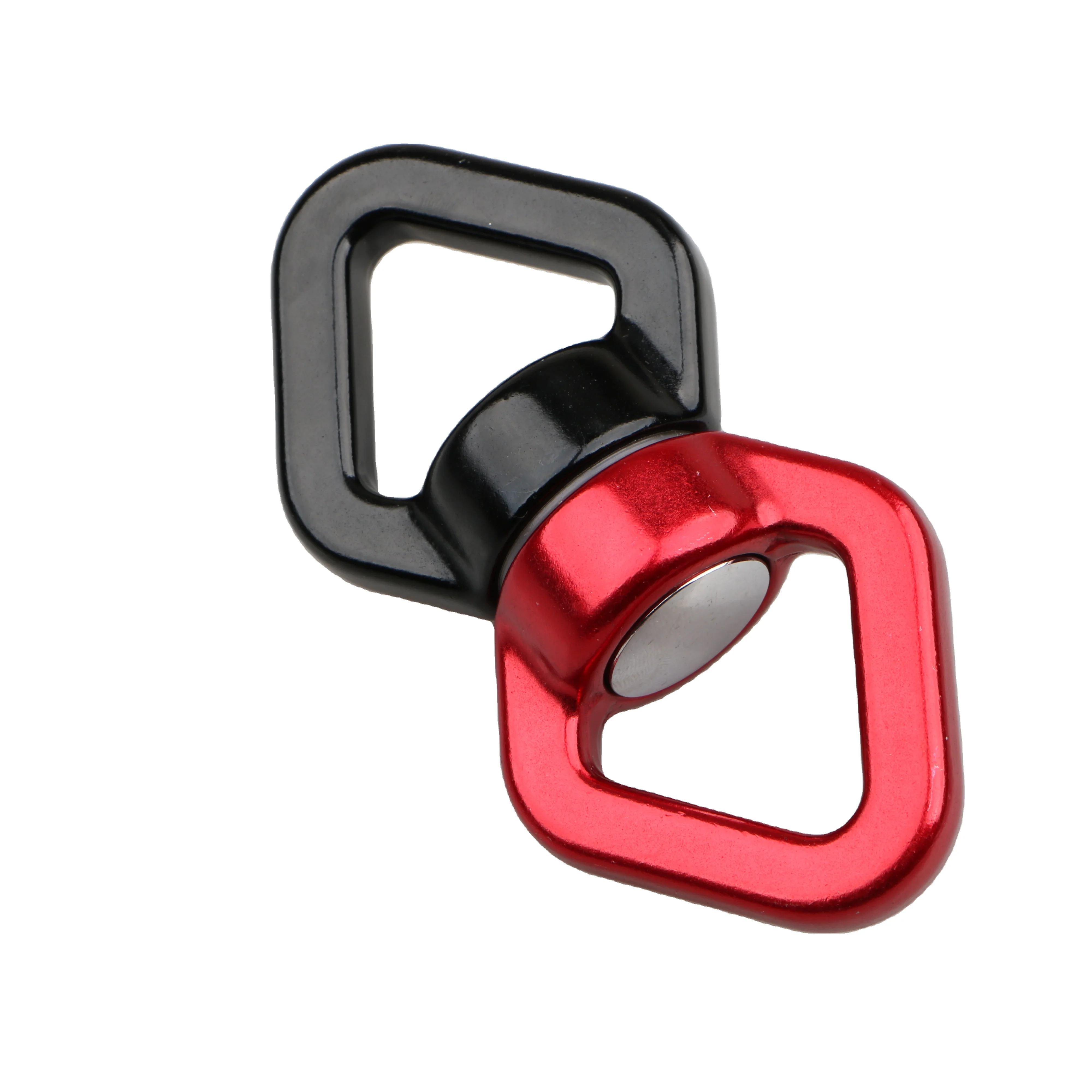 30kn Aluminum Eye Carabiner Rotational Rope Aerial Silks Dance Swing Hammock Climbing Connector Yoga Vitality Swing Swivels