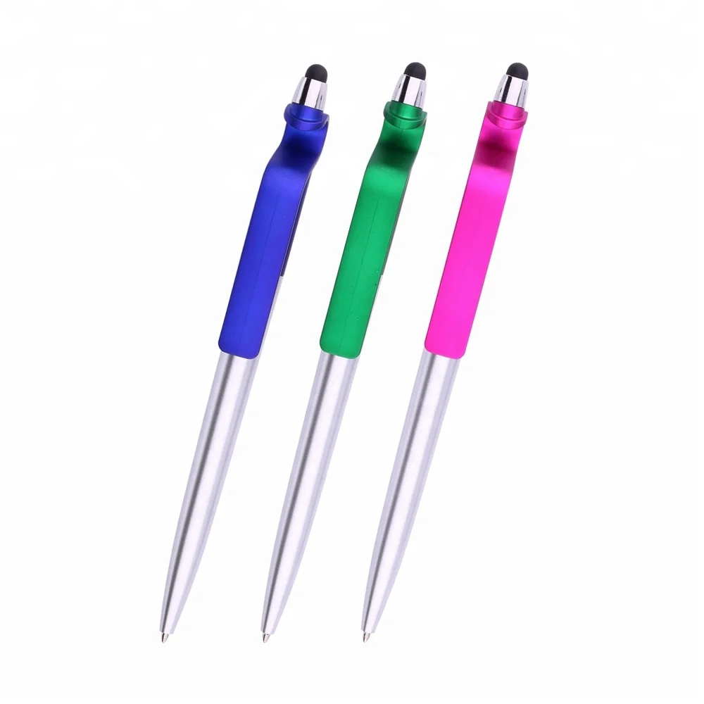 High quality hot-selling ball pen 3-in -1 multi-functional support pen.