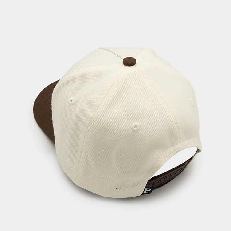 Factory Custom 3d Embroidered Logo High Quality Gorras 5 Panel Original Hat Two Tone Sport Baseball Cap For Men