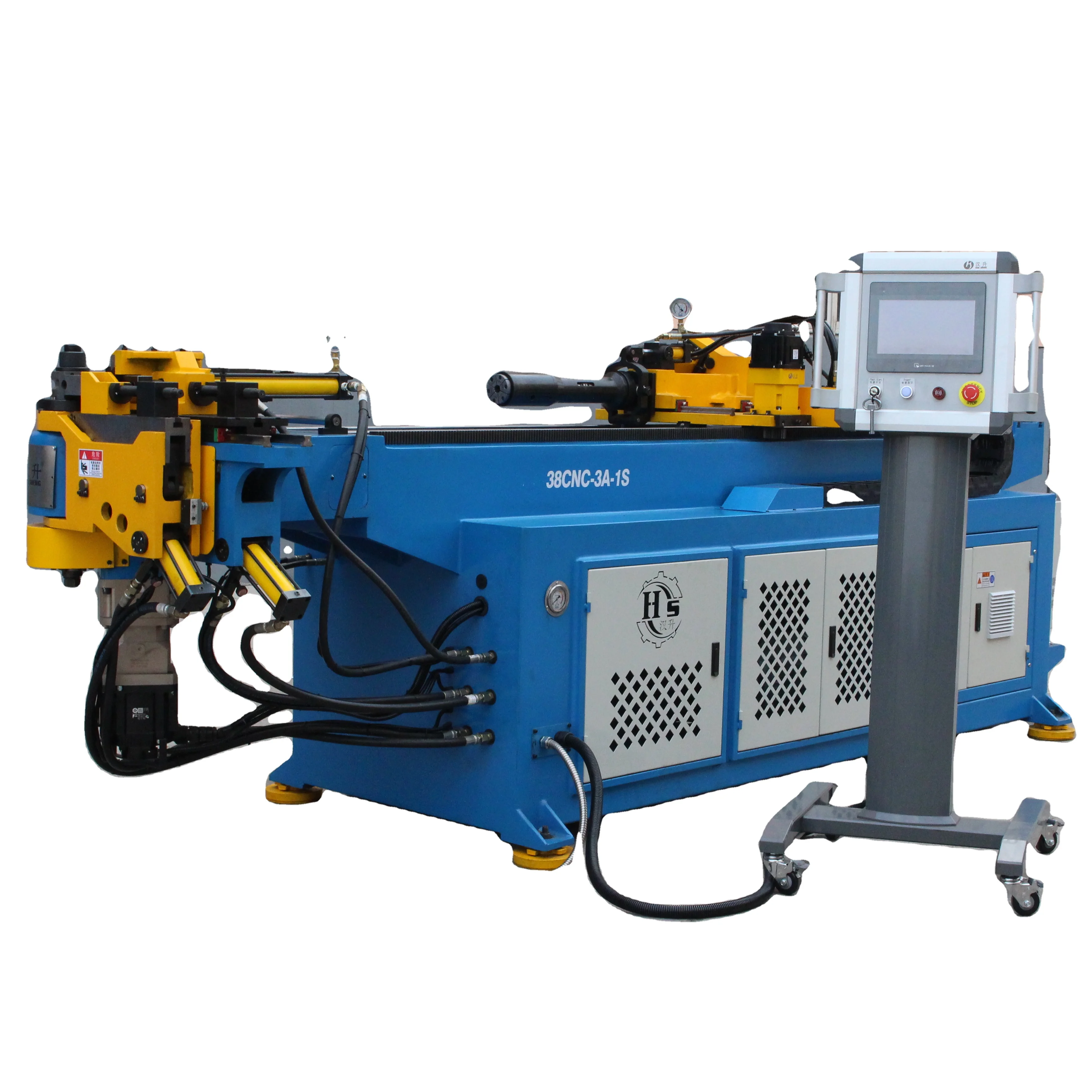 HOT SELL Tube/Bar 2 inch Hydraulic CNC Mandrel  Bender Tube Bending Machine