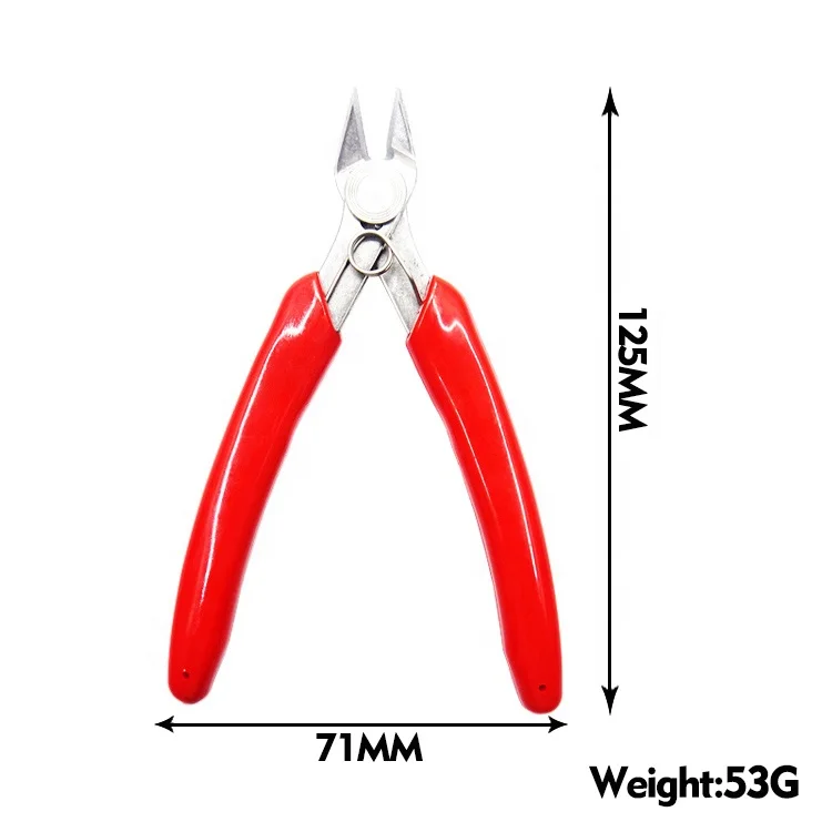Good Quality Red Diagonal Pliers Electrical Wire Cable Cutter Cutting Side Snips Flush Pliers Hand Tools cutting pliers
