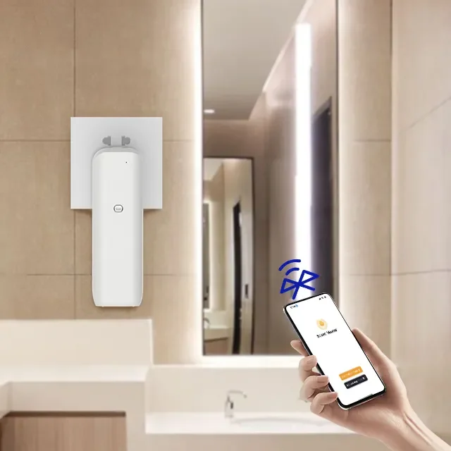 Hot Style Wall Plug In Oil Aroma Diffuser Waterless Essential Oil Aromatherapy Electric Scent Diffuser With App