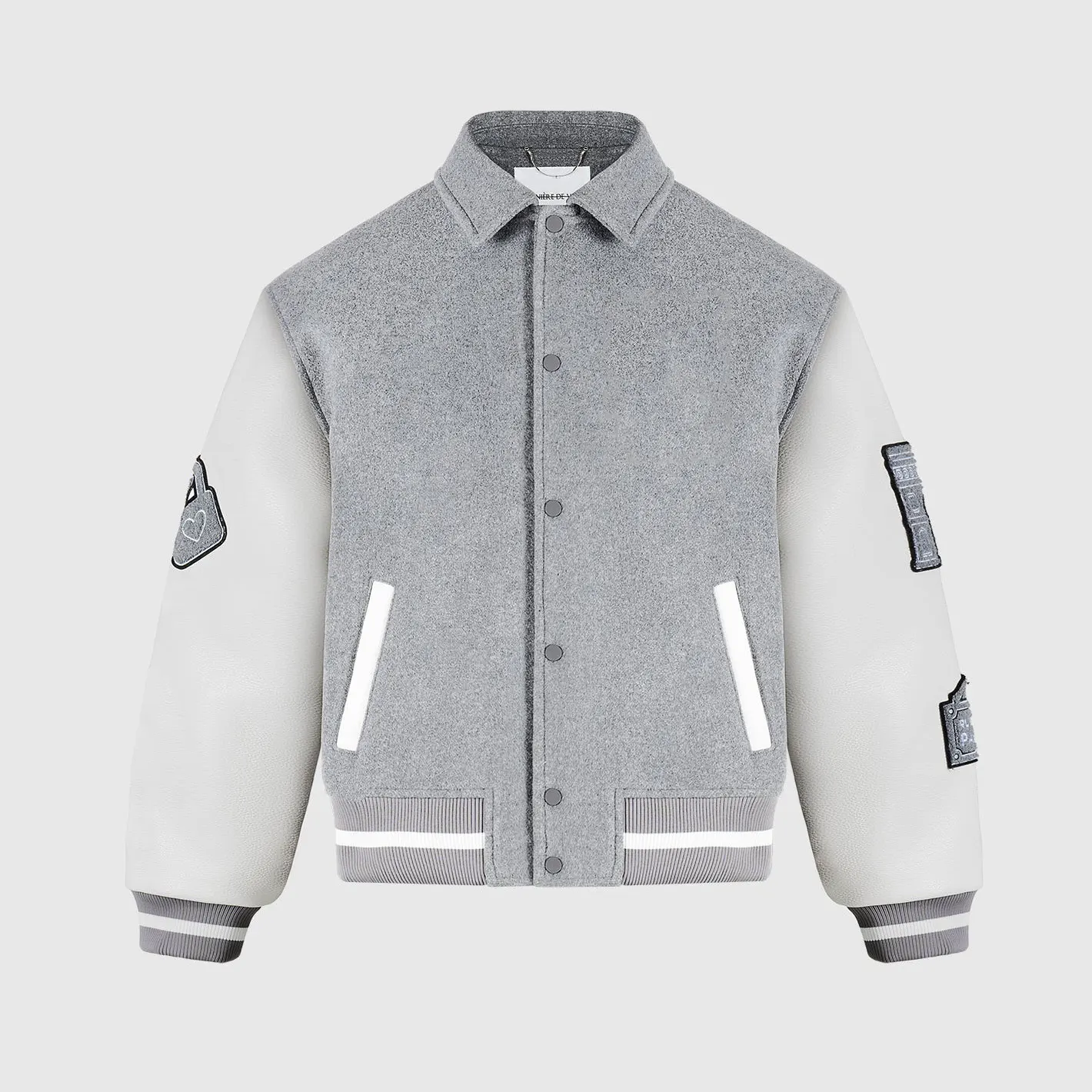 OEM Custom Winter Letter Men Varsity Jacket Vintage University Chenille Patches Logo Embroid Jackets for Men