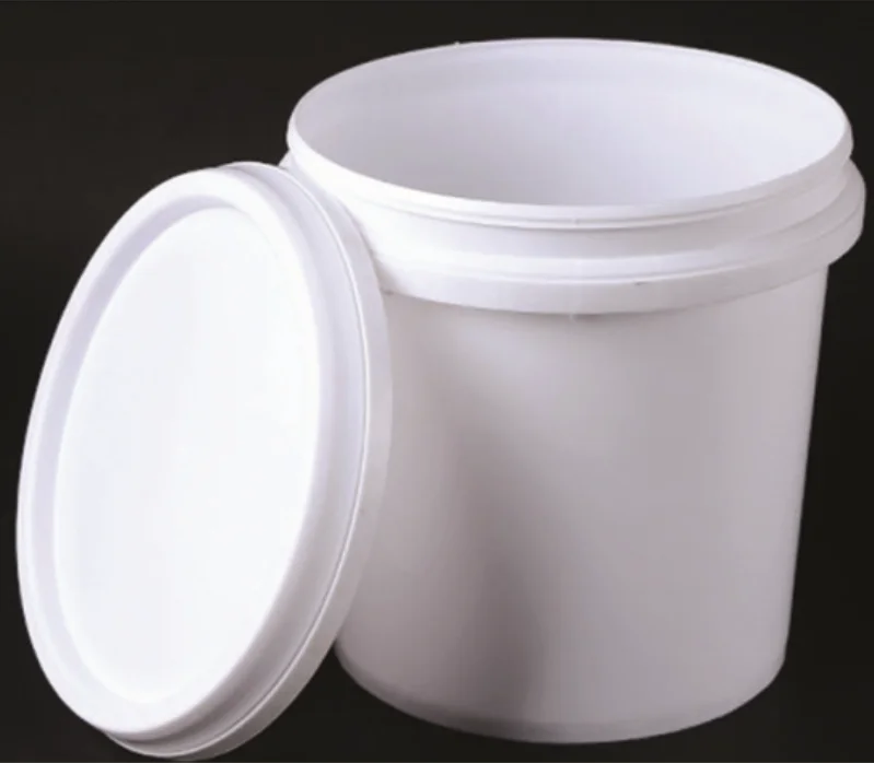 
Plastic bucket Factory hot sale wholesale IML color customized pp plastic bucket for ice cream container 1L with handle 