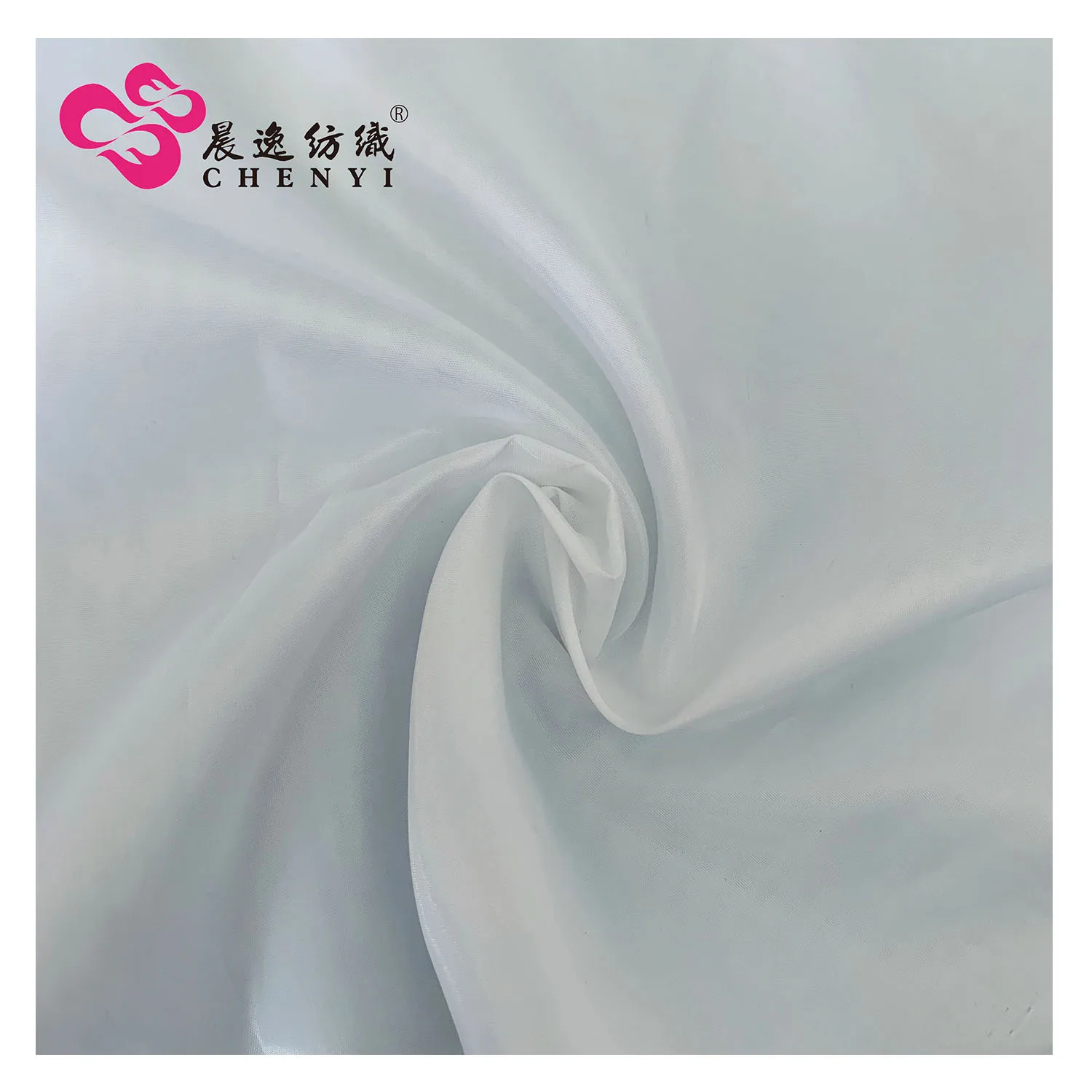 Water Wave Taffeta Fabric 100% Polyester Woven Plain Dyed Lining