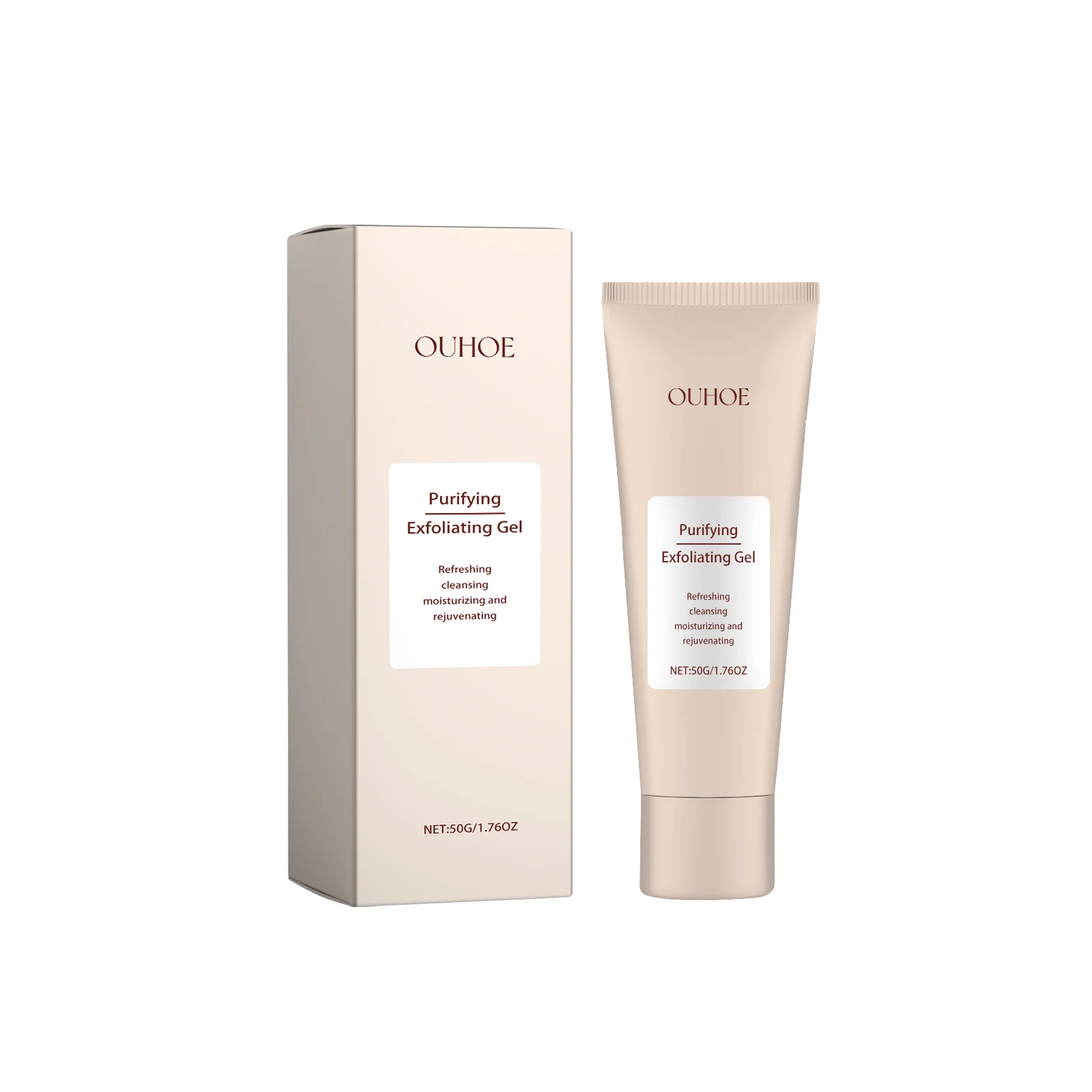 oem odm mingxuan Whitening Facial Care Gel Cleanser 50g Body Scrub Exfoliating Cream for Face Use