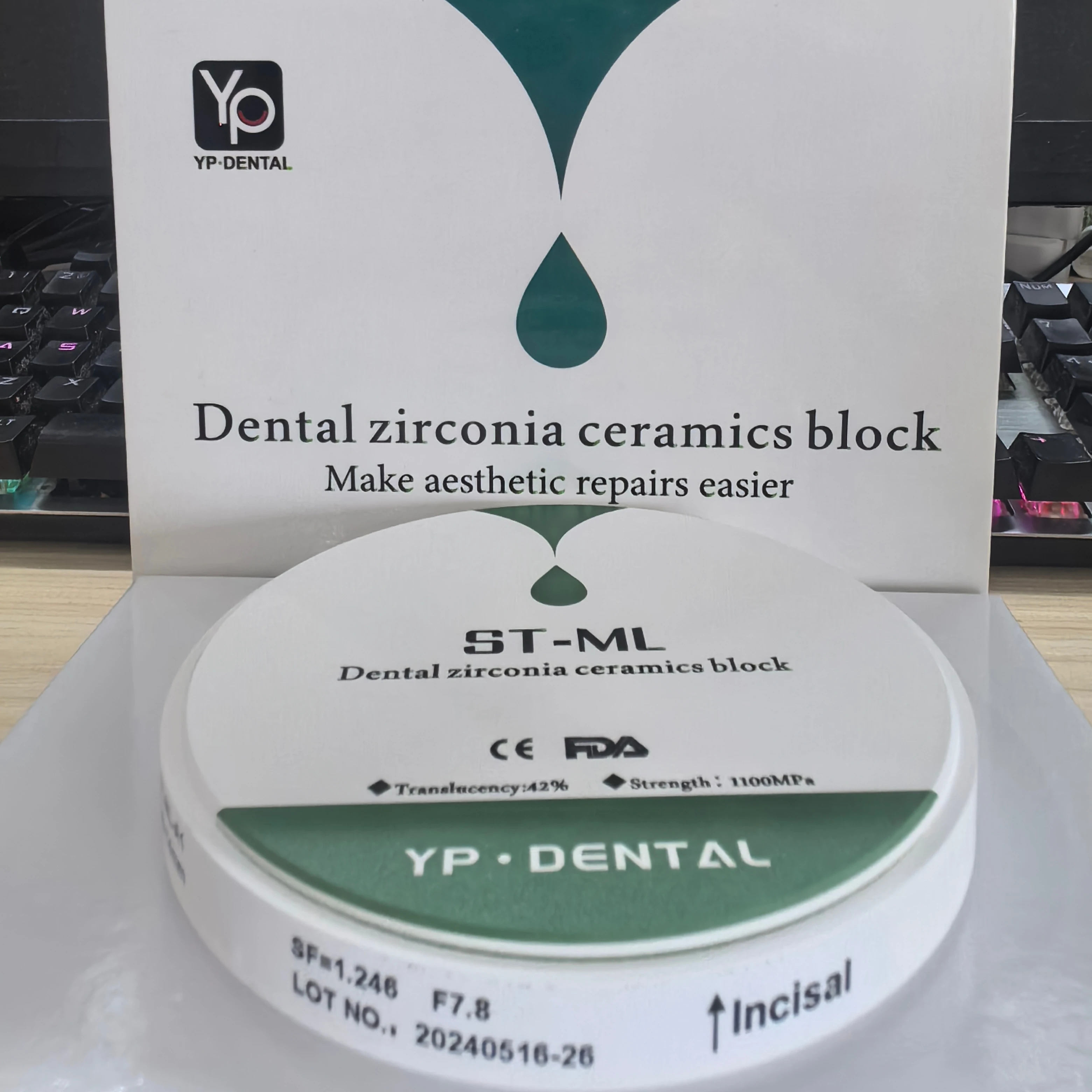 3D Pro ML Dental Zirconia Ceramic Blocks