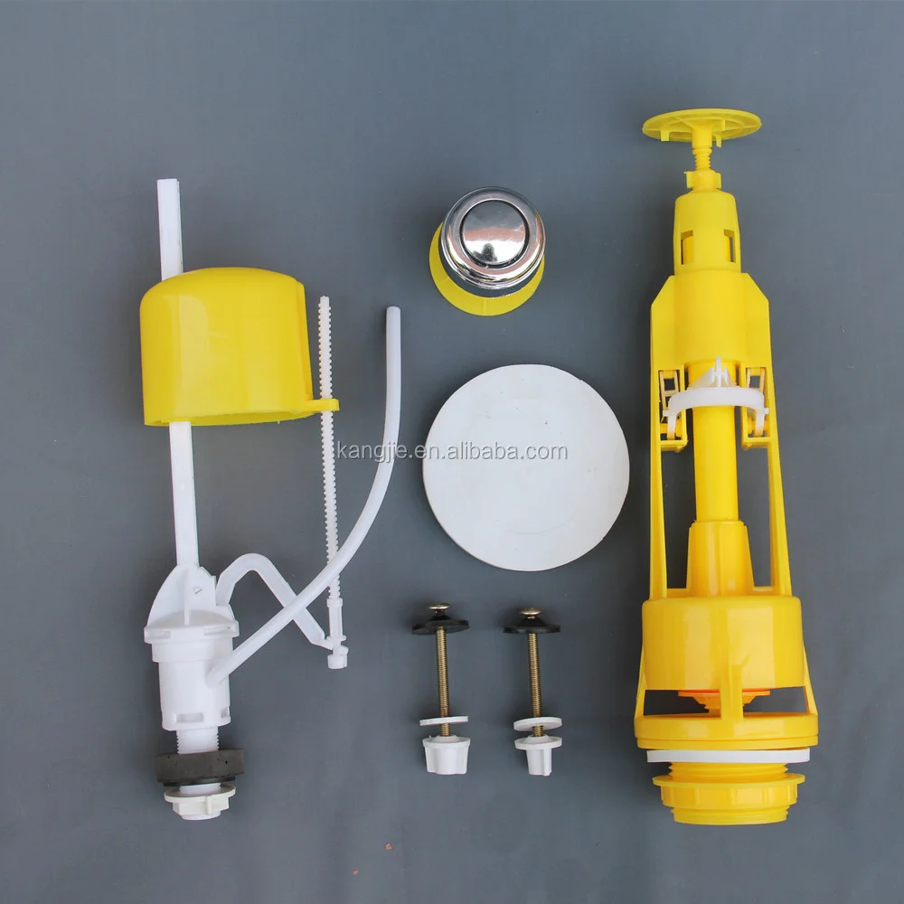 hot sale Plastic toilet tank accessories for toilet cistern inlet and flush valves