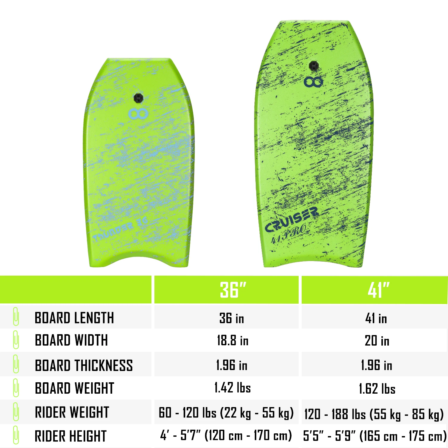 WOOWAVE Foam Boards Surf Boards Adult Bodyboard For Beach Pool Swimming Surfing