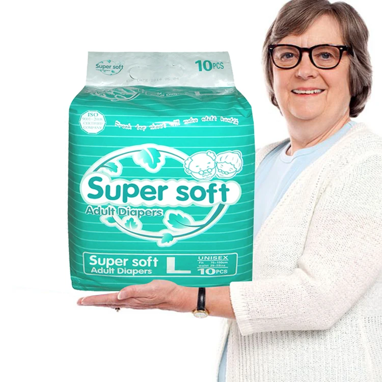 Прямая Продажа с завода суперсухие дышащие одноразовые подгузники для взрослых больших размеров