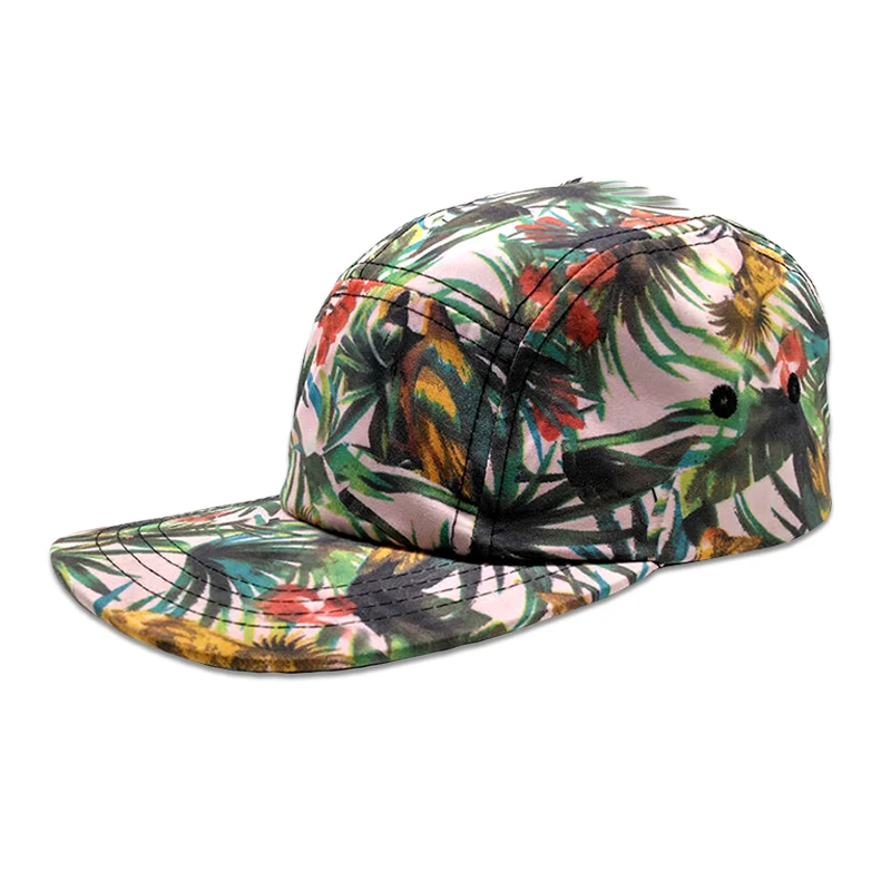 BSCI Oem Custom Design Logo Sports Camp Cap,Full Printed 5 Panel Camping Gorras,Soft Lightweight Polyester Running Hat