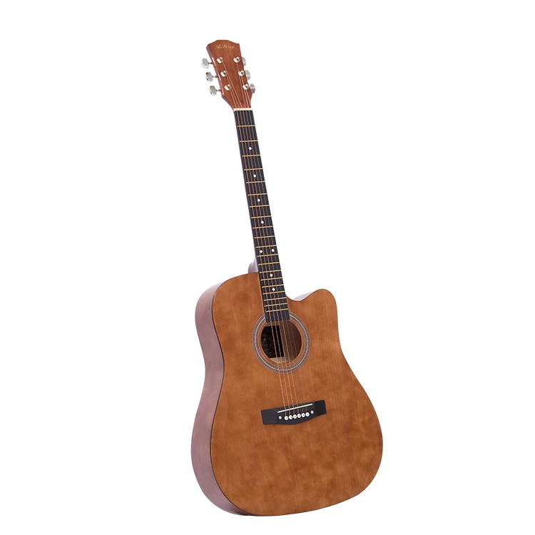 41Inch Cheap Wholesale Price Wood Acoustic Guitar Colorful Best Guitar Manufacturer