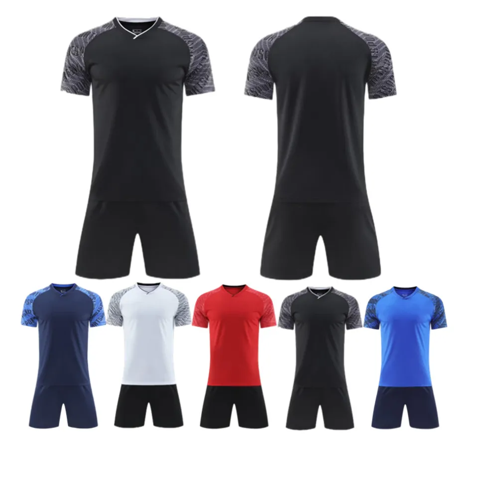 2024 New Custom Football Jerseys Training Club Quick Dry Football Soccer Kits Wholesale Soccer Jerseys Set