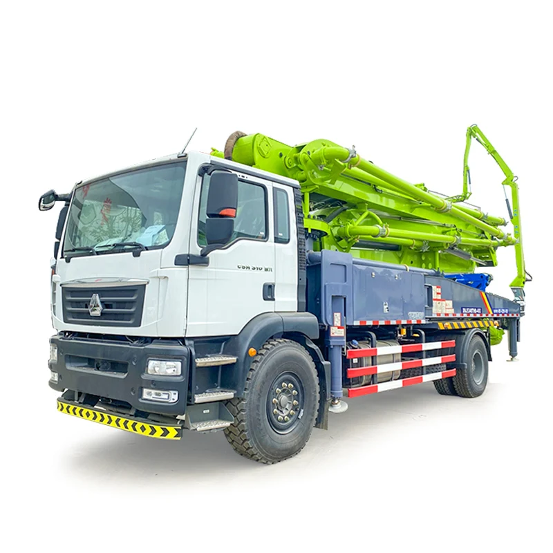 Heavy Truck mixer automatic concrete pump 40M boom pump with competitive price for sale