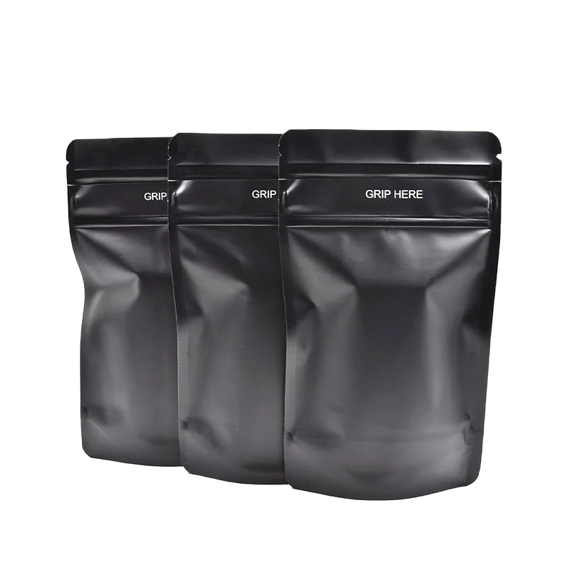 Child Resistant 1g 3.5g 7g 14g 28g Gram Matte Soft Touch Film Smell Proof Zip Lock Custom Printed Edible Sachet 3.5 G Mylar Bags