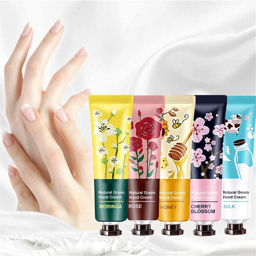 Wholesale High Quality Hand Cream Moisturizing Private Label Organic Hand Cream Whitening Mini Hand Cream Lotion