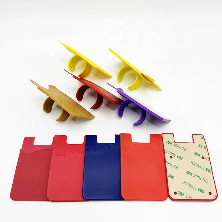 Competitive Factory Price Hot Sale Children Adults Universal Silicone Phone Case Wallet