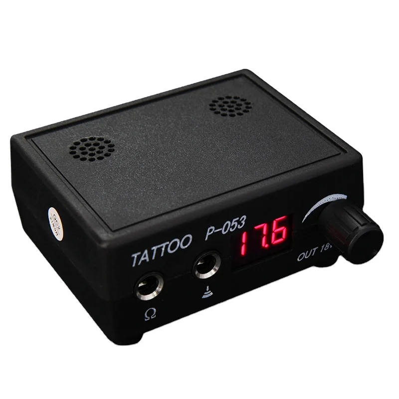 2024 New Tattoo Power Supply P053 LED Display Digital Tattoo Machine Power Supply
