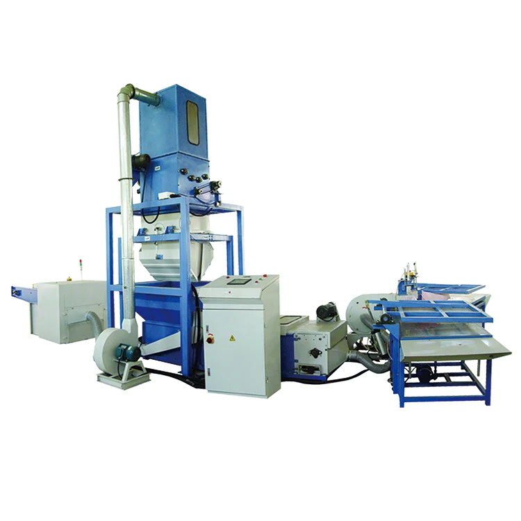 FSTP-3 Automatic  Quantitative Polyester Fiber Cotton Opening Pillow Stuffing Filling Machine With Weighing System