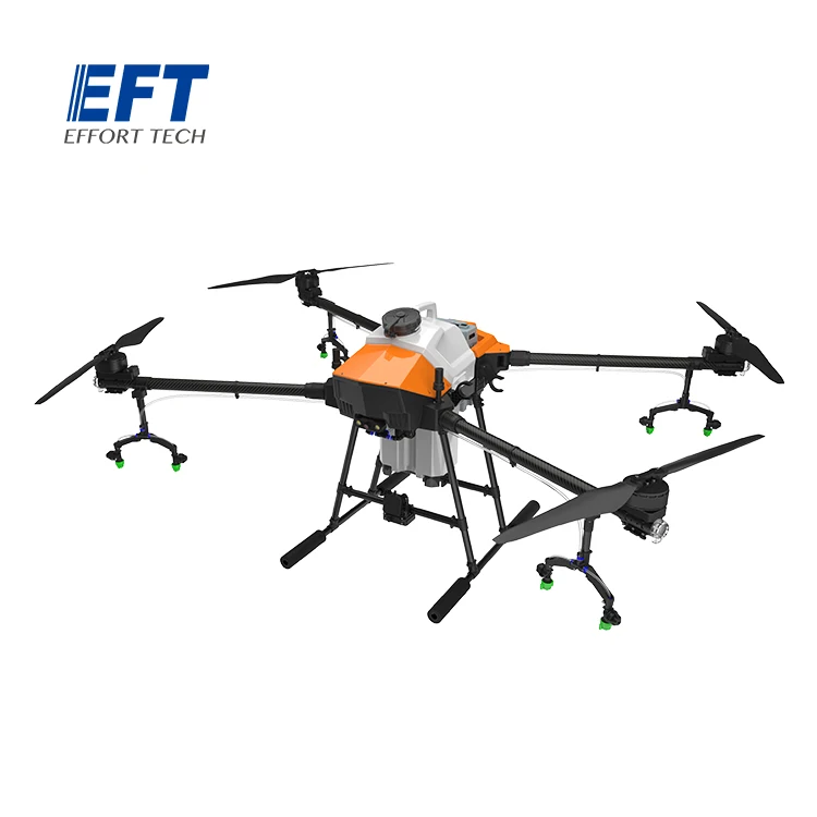 EFT G420 4/четыре оси 20 кг сельскохозяйственный распылитель Дрон каркас из углеродного волокна с разъемом AS150U (колесная база 2038 мм) и резервуар для воды