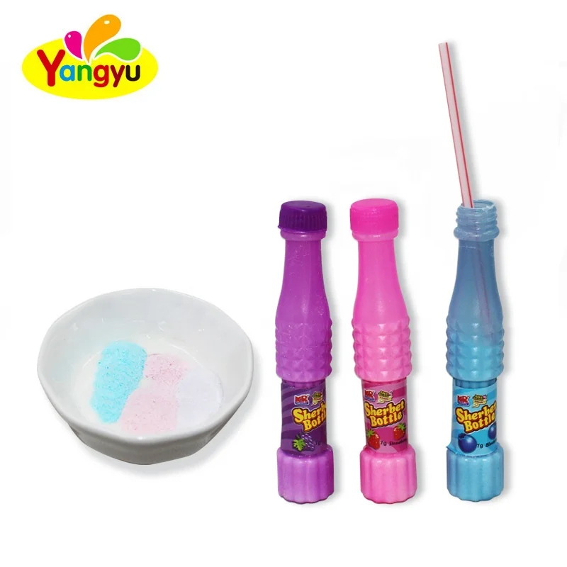 Mix Fruits Sour powder Straw Candy