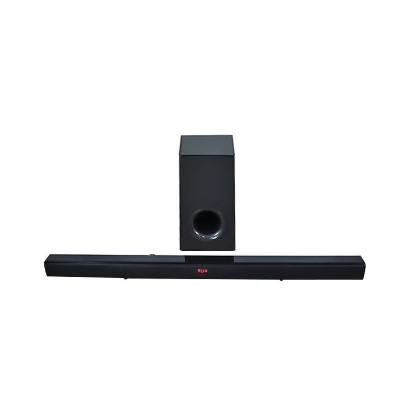 40 W Home theater TV bluetooth soundbar with wired subwoofer