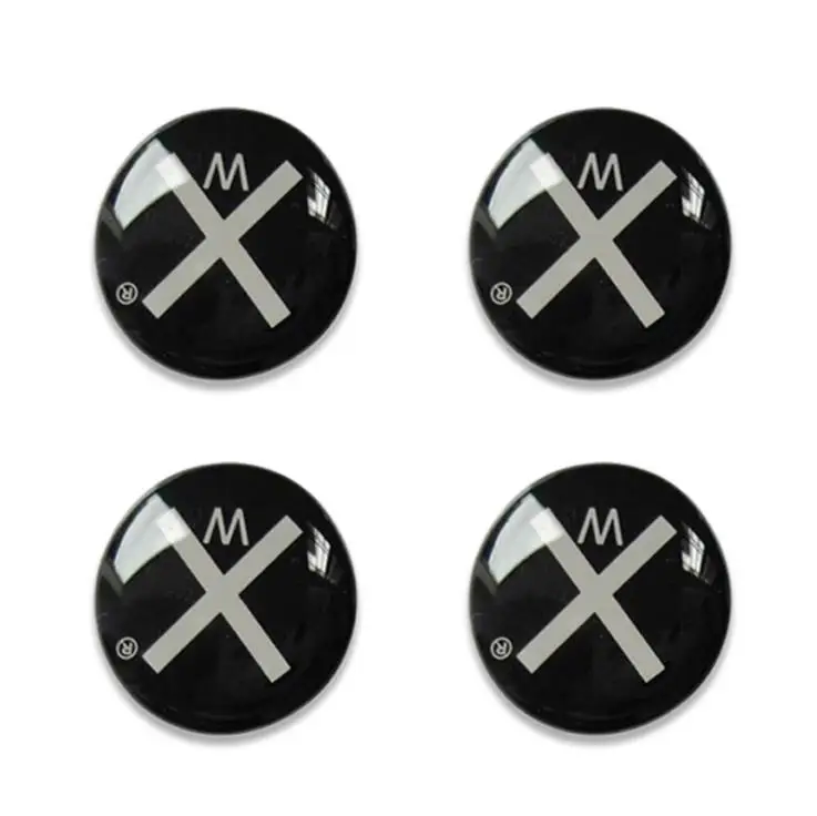 Excellent finish Adhesive Cricket Bat Sticker, Tear resistance cricket sticker nameplate , cricket logo label