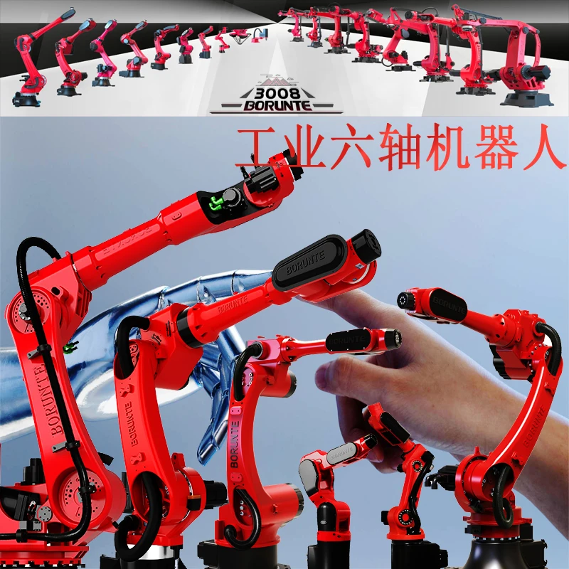 Factory Wholesale Cheap 6 axis cnc robot arm For Stacking/laser Cutting/welding/painting/spraying
