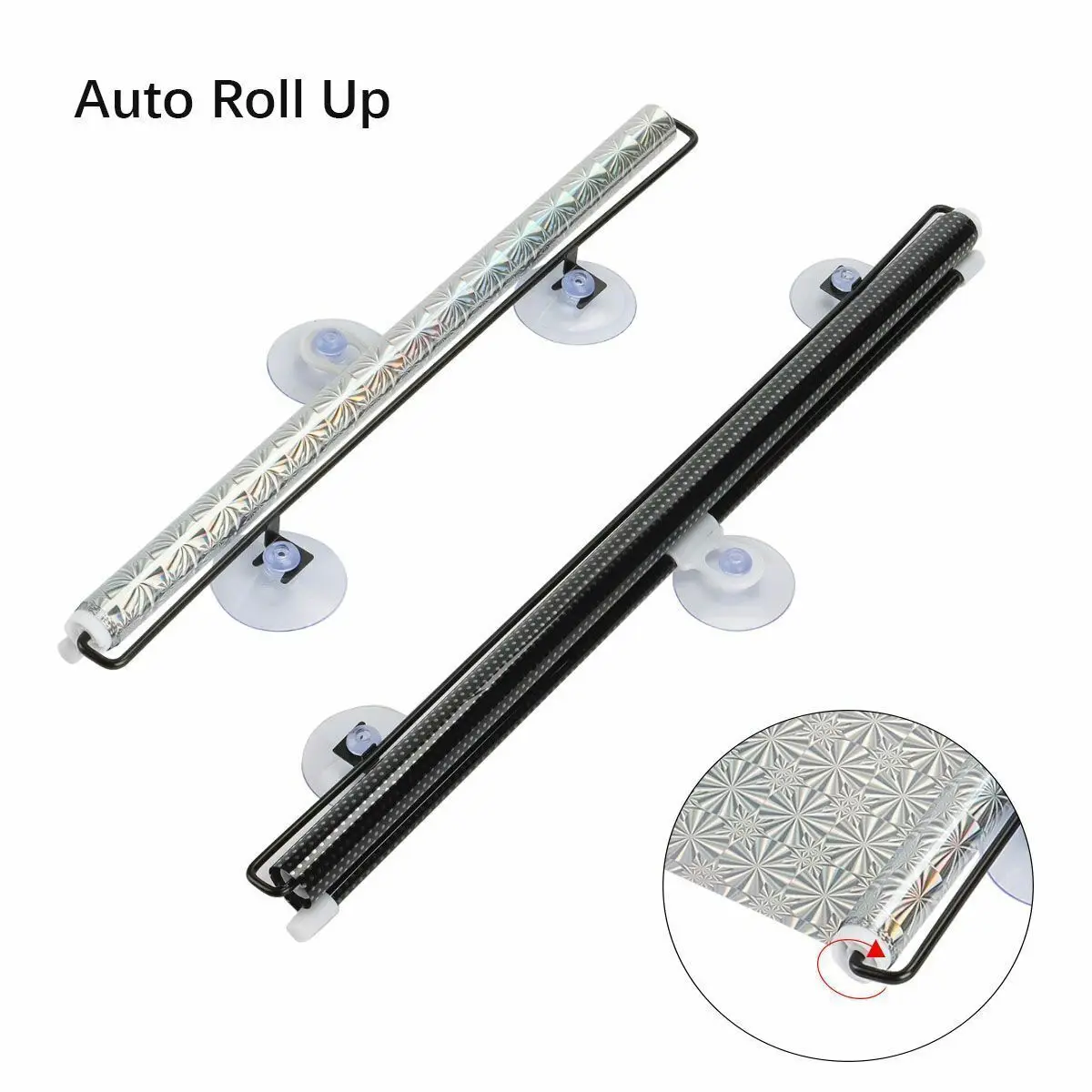 Front Car Retractable Windshield Sun Shade Visor SUV Window Folding Block Cover