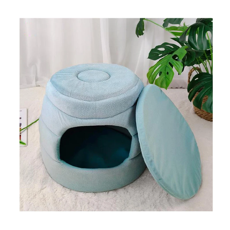 Wholesale pet house for winner and summer two use way foam bed for dog cat sleeping next custom order