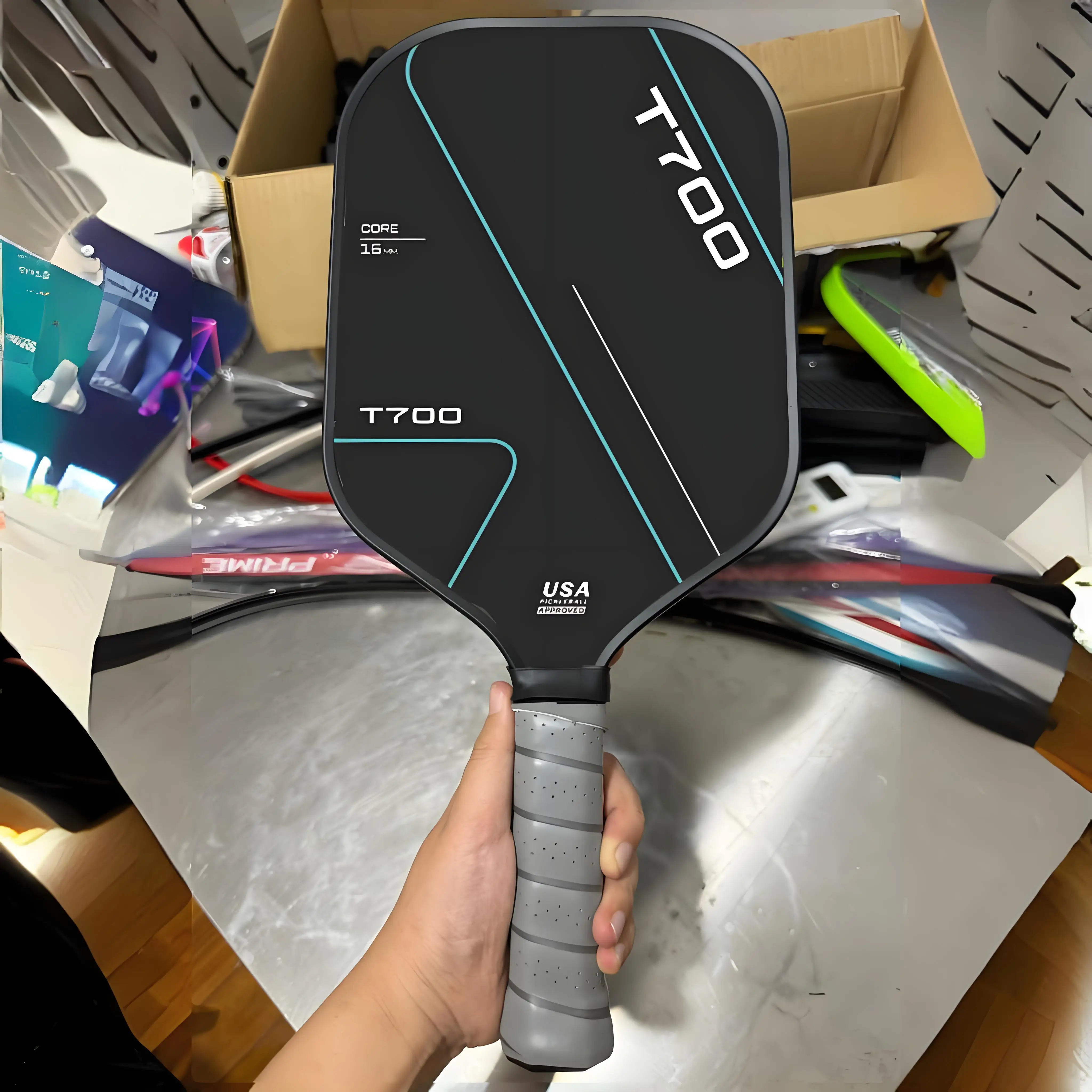 Custom gen 3 Pickleball paddle Fiberglass Poplar T300 Pickleball paddle t700 carbon fiber Pickleball paddle