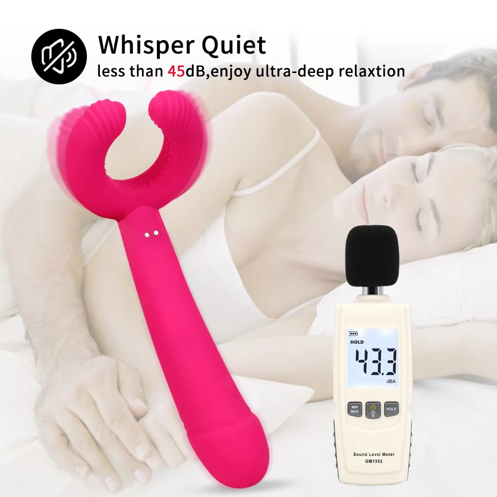 G-Spot Rabbit Waterproof Rechargeable 3 Motors Dildo Vibrator Adult Sex Toys - JIANYU Silicone Clitoris Vagina Penis Stimulator