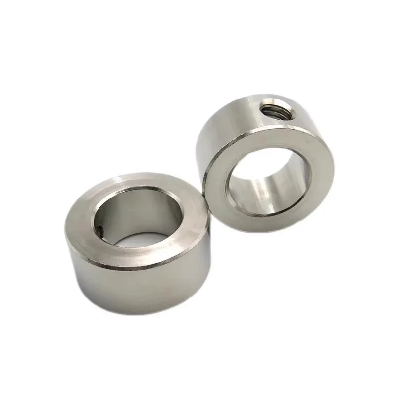 Accept custom factory Direct Stainless Steel Shaft Collar with set screw